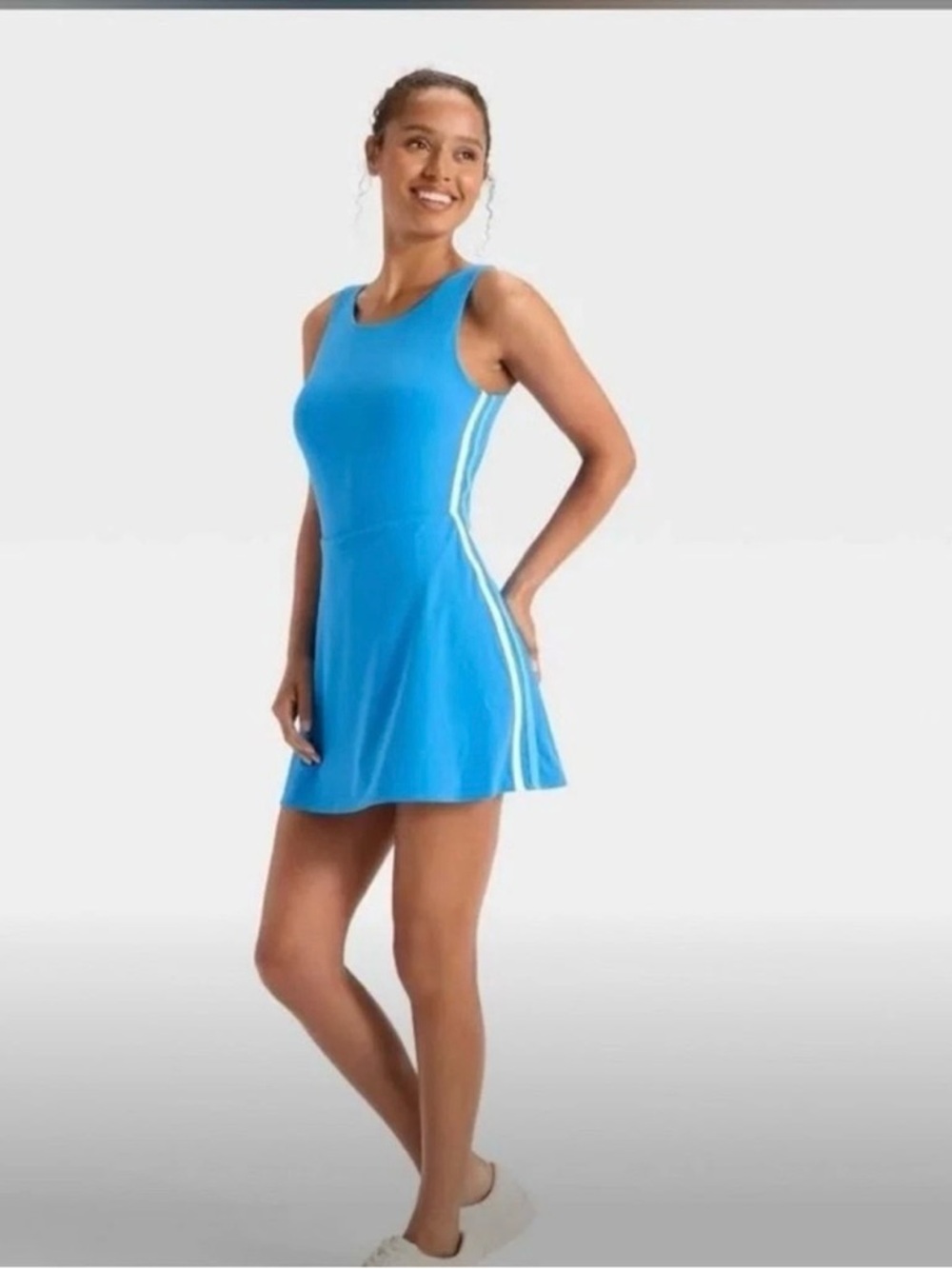 Joylab NEW Tennis Dress Open Back Size XL Skort Pockets‎ Preppy Sporty Errands